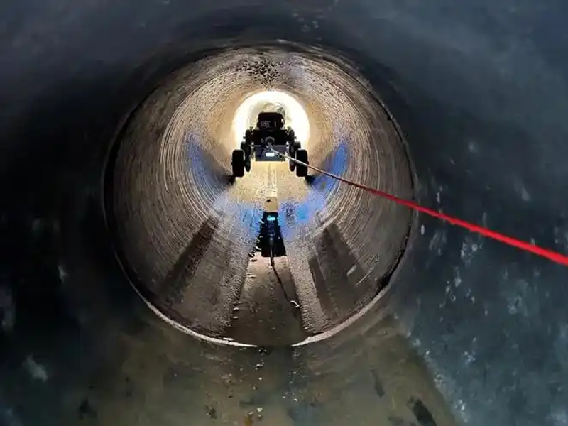 钟灵街管道检测