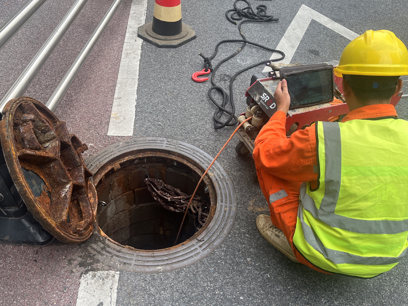 钟灵街市政管道内窥检测